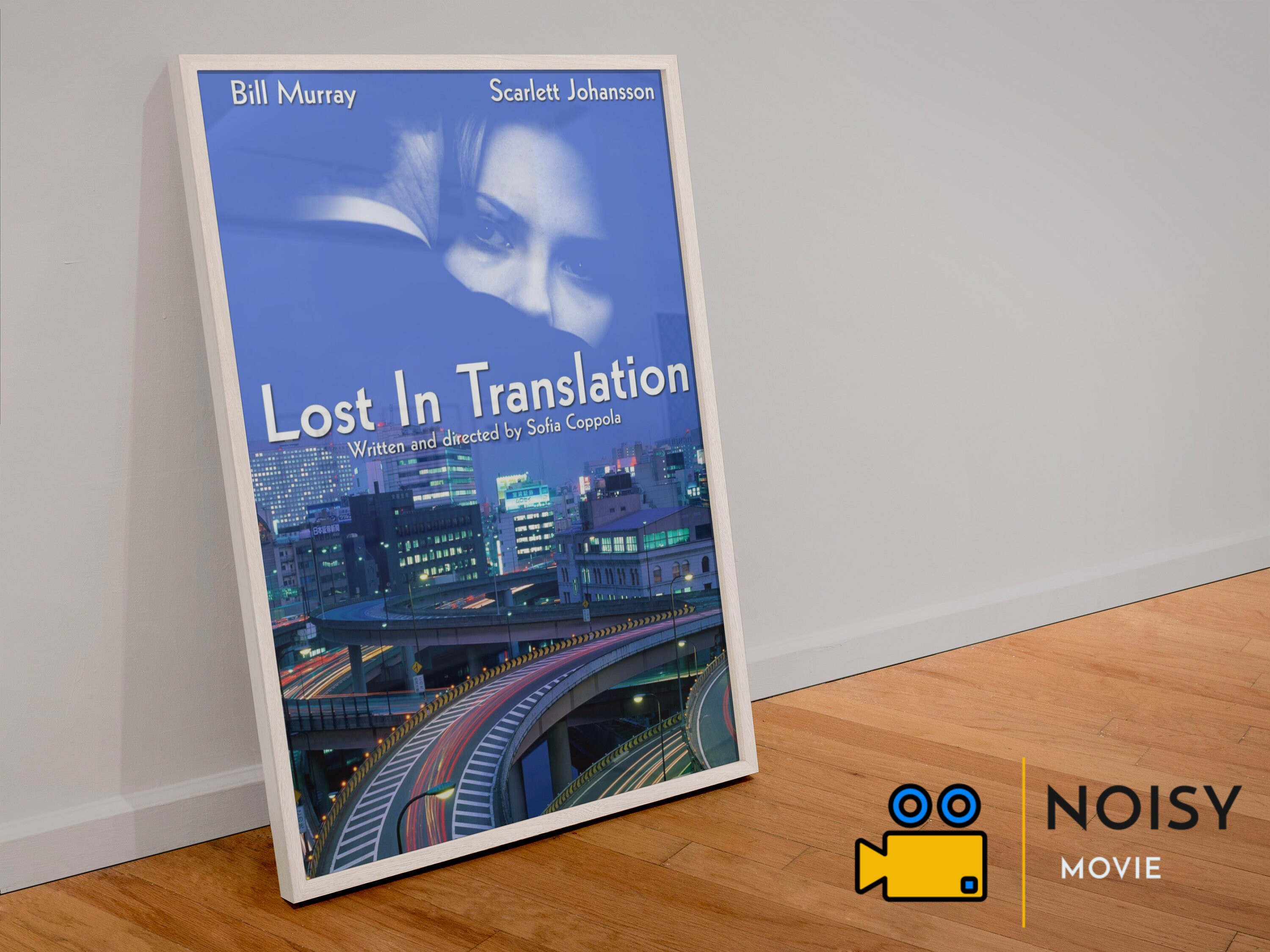 LOST IN TRANSLATION BORDERLESS MOSAIC TILE WALL POSTER 35" x 25" 