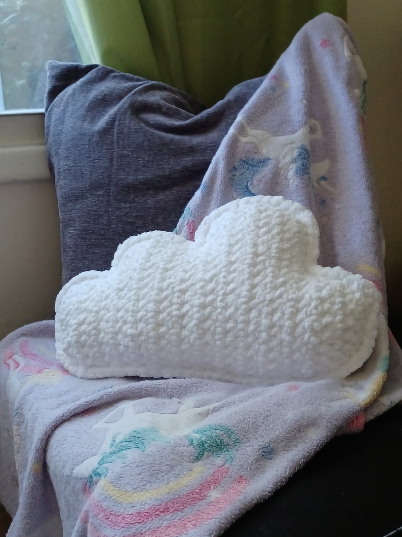 Crochet Cloud Pillow Amigurumi Plush Pattern image 2