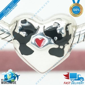 Minnie & Mickey Kiss Charm, Believe in Magic, Love Bead > Past bij Europa Armband > S925 Sterling Zilver > Volledig gestempeld > NIEUW