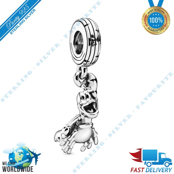 The Little Mermaid Sebastian Pendant Charm Sea Crab Dangle Bead Fits Europa Bracelet S925 Sterling Silver Fully Stamped NEW