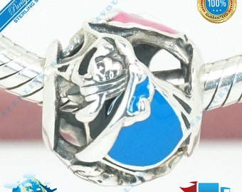 Aurora's Feen Patinnen Charm, Dornröschen > Passend für Europa Armband > S925 Sterling Silber > Vollständig gestempelt > NEU