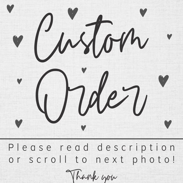 Custom Order, Custom Plushie, Custom Stuffed Toy, Custom Toy, Crochet Plushie, Custom Crochet Plushie, Custom Amigurumi