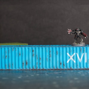 Modern Shipping Container STL SC002 - 3D Printable Wargaming Terrain