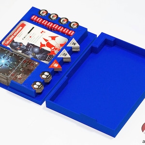 Assassinorum Execution Force 3D Printable Dice, Card and Token Holder STL Set