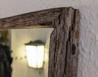 Mirror old wood 33x33 n.19