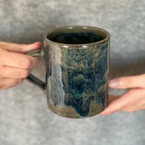 Large Handmade Stoneware Mug