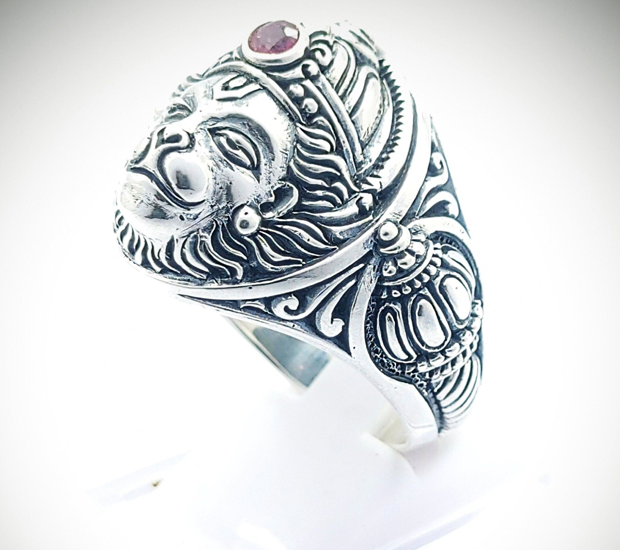 TARAASH Lord Hanuman Sterling Silver Ring Price in India - Buy TARAASH Lord  Hanuman Sterling Silver Ring Online at Best Prices in India | Flipkart.com