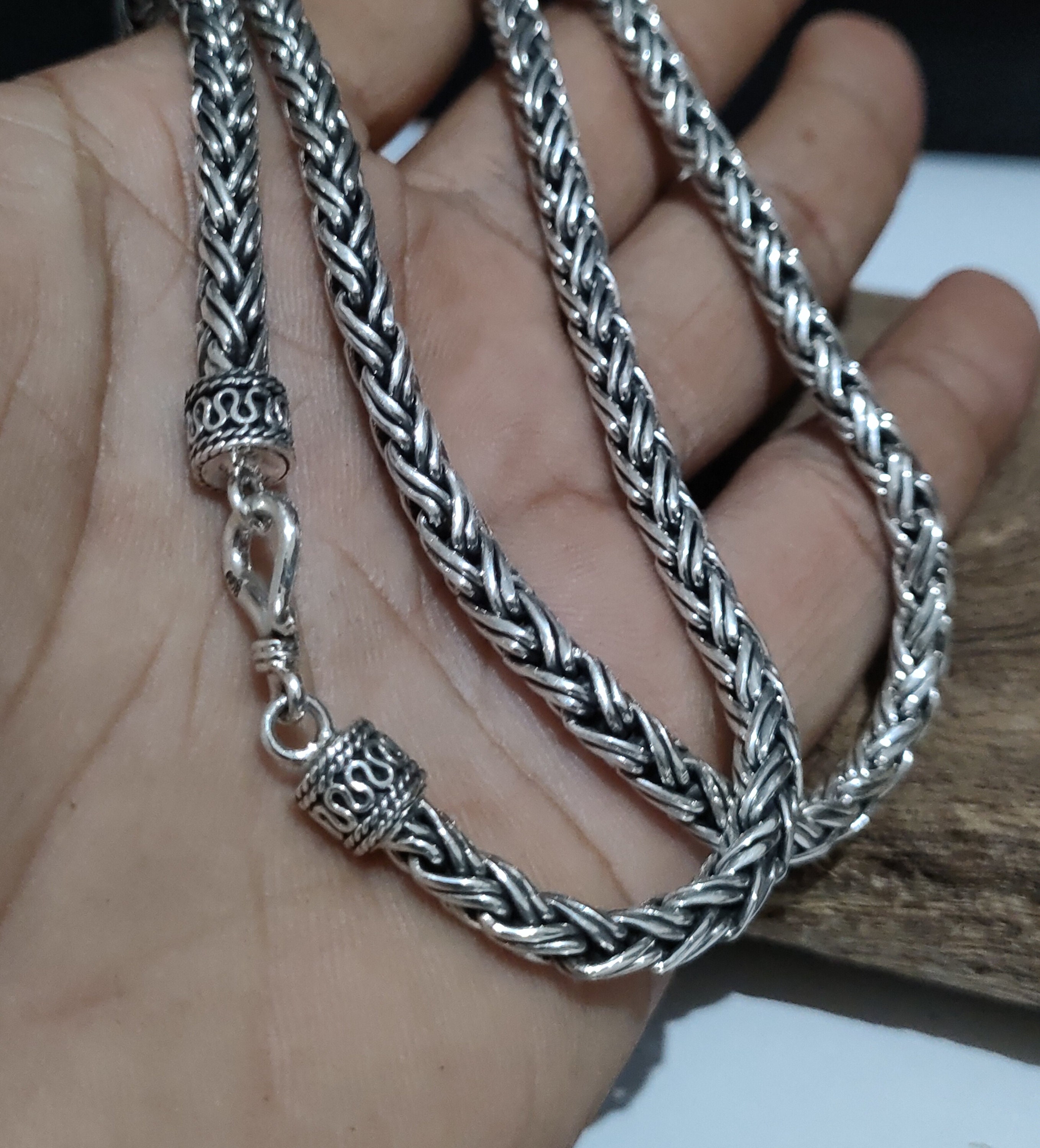 [HARANG] ★BTS 着用★ Silver Chain Necklace (Silver 925) HARANG] ☆BTS 着用☆ Silver Chain Necklace (Silver 925)