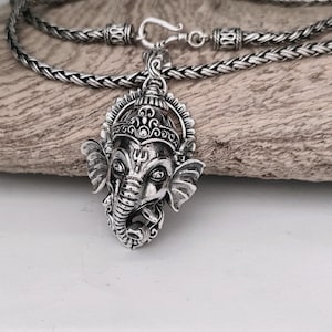 Ganesha Pendant, Gifts Necklace, Handmade jewelry, Gift jewelry.