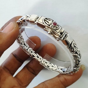Hindu men bracelet, Byzantine men bracelet, gifts bracelet, handmade jewelry.
