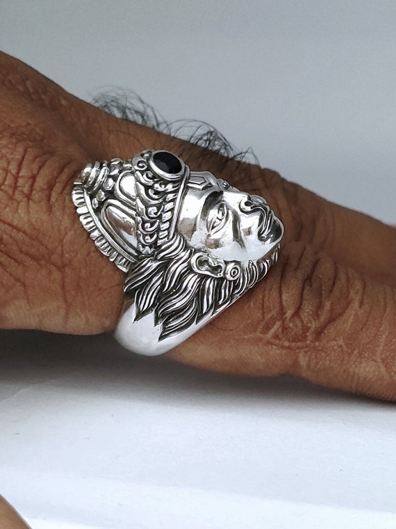 925 Sterling Silver Religious Lord Hanuman Ring 925 Sterling Silver Jai  Hanuman Engraved Ring, Sterling Silver Band Ring Size Us 4 to 8 - Etsy