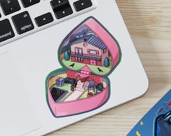 Polly Pocket Vancouver Special Vinyl Sticker