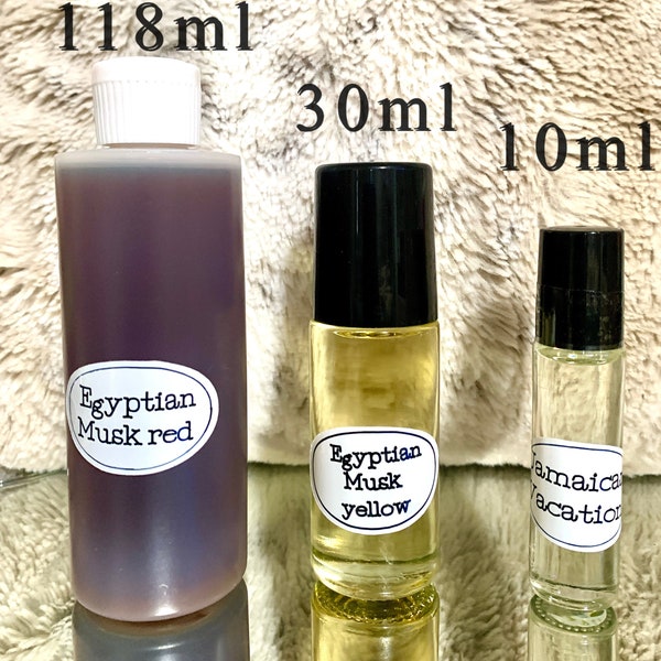 Perfume roll on body oil ( 10,30,118ml) | long lasting | perfume fragrance oil | sweet smelling oil | sensual personalize gifts | self care