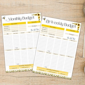 Paycheck Budget Overview Template Printable A5, Paycheck Budget Printable, Budget Binder, Budget Planner, Budget by Paycheck Bi-Weekly