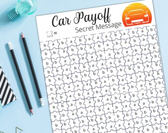 Car Debt Payoff Tracker, Car Payoff Printable, Loan Payoff, Debt Snowball, Budget Tracker, Dave Ramsey, Financial, Live Like No One Else