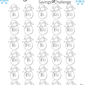 30 Day Money Savings Challenge for all 12 Months with Printable Cash Envelopes, Printable Budget Binder, Money Challenge, Budget Tracker image 2