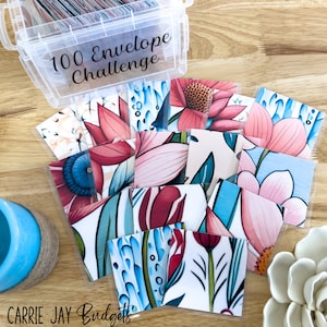 10K Envelope Challenge | Money Saving Challenge | 100 Envelope Challenge | 100 Cash Envelope Box| 100 Envelope Challenge Box