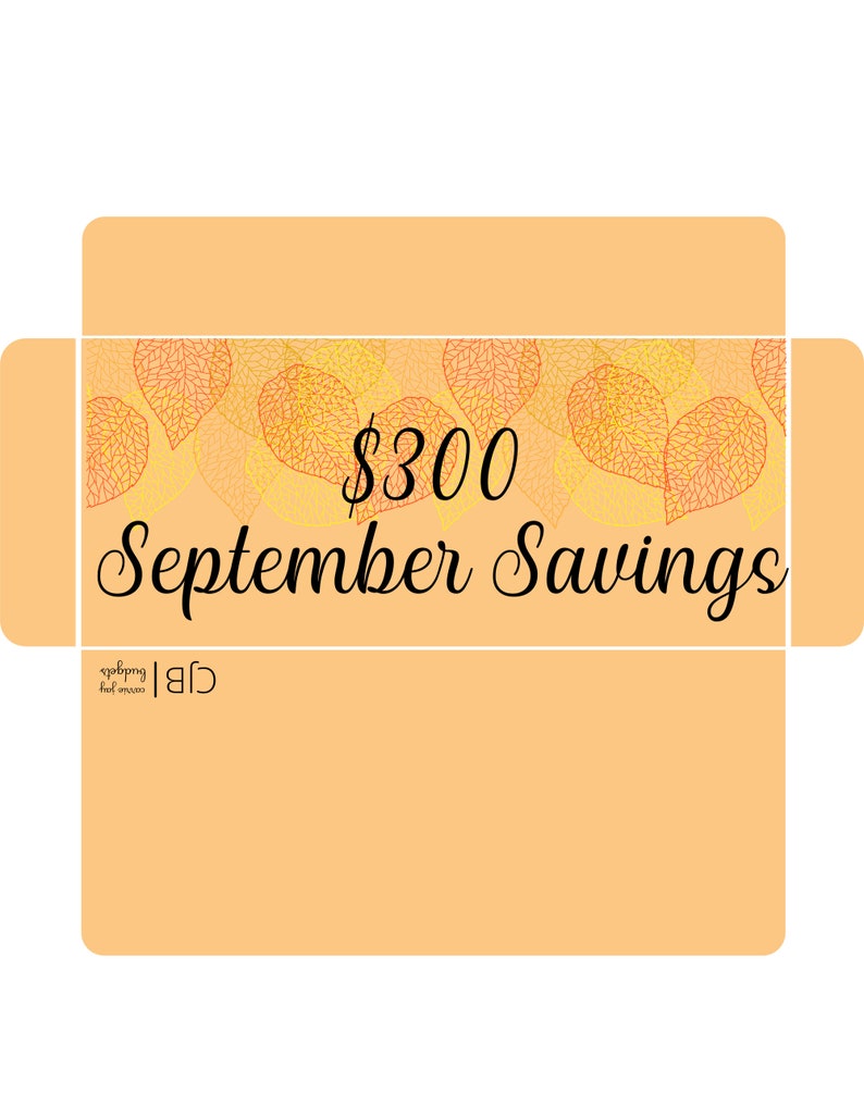 30 Day September Savings Challenge Printable Goal and Guide - Etsy