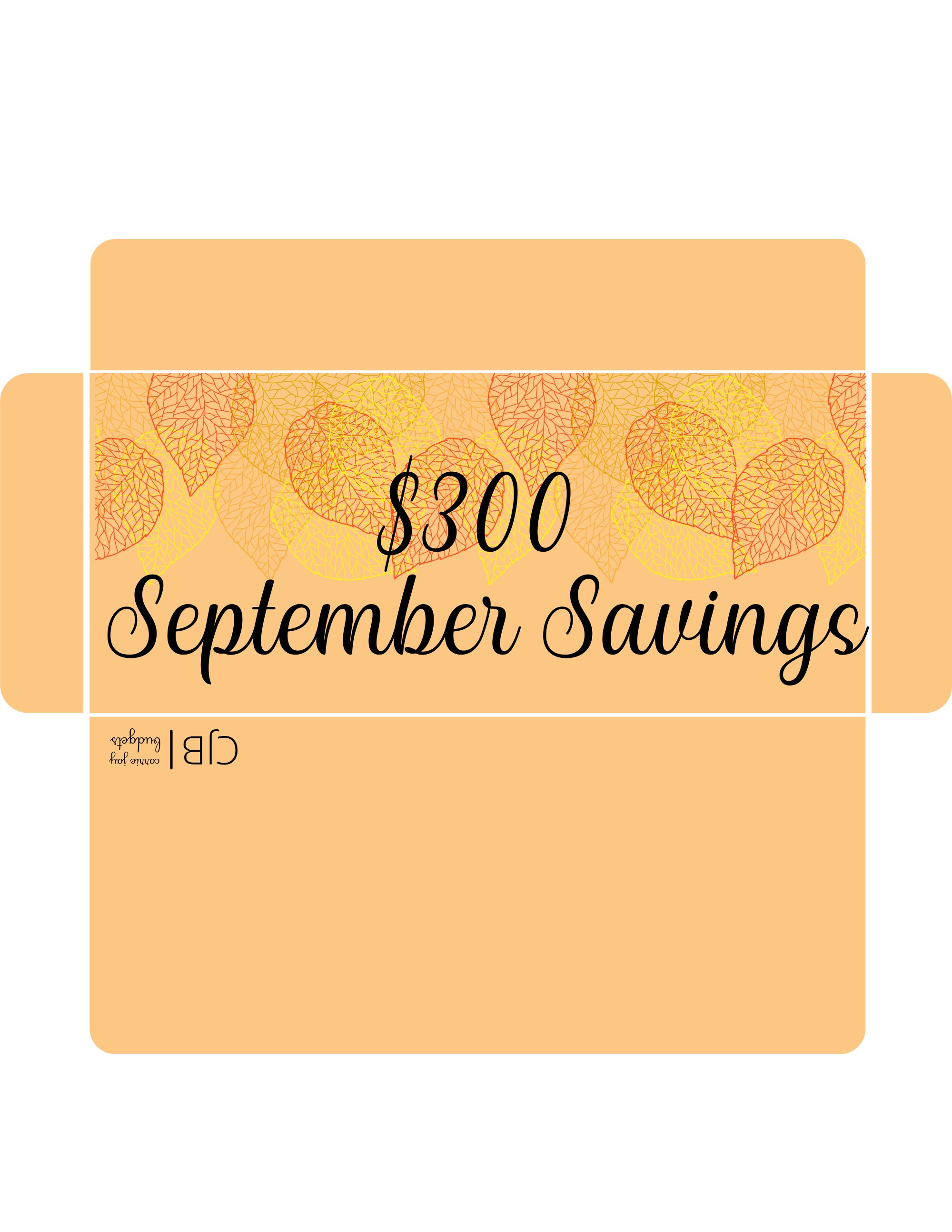 30 Day September Savings Challenge Printable Goal and Guide Etsy UK