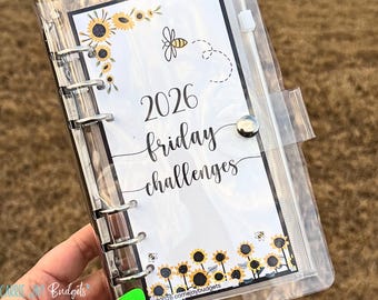 2026 Friday Monthly Savings Challenge Trackers Set of 12 | Savings Challenge Starter Set  | Trackers and Envelopes Only