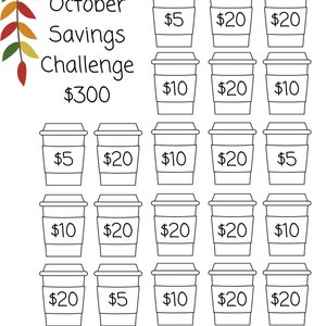 30 Day Money Savings Challenge for all 12 Months with Printable Cash Envelopes, Printable Budget Binder, Money Challenge, Budget Tracker image 6