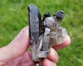 Smoky Quartz Cluster - Mineral Cluster