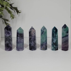 Fluorite Polished Towers