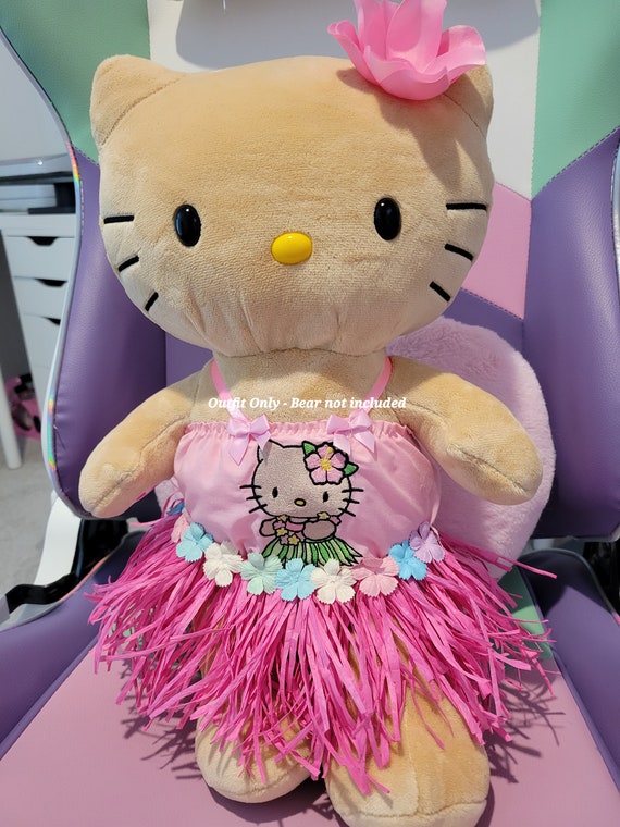 Clothes Only Hula Hawaiian Tan Cinnamon Rolls Cute Kawaii Kitty