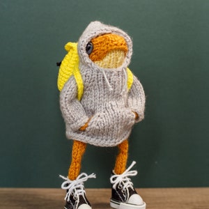 KNITTING PATTERN Frog hoodie image 7