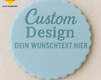 Individueller Fondant-Stempel – Dein Custom Design!