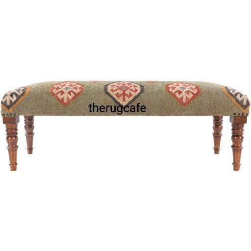 Bench Kilim Herki Bench Upholstered Bench Coffee Table Etsy