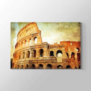 Rome Colosseum Historical Wall Art Home Decoration High Quality Print On Canvas Art Painting Home Office Decor Gift