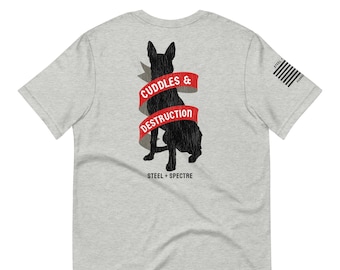 Belgian Malinois Tshirt, K9 Handler Shirts, Working Dog Shirt,  Dog Trainer Shirt, K9 Handler Shirts, Maligator Mama, Dog Dad Gift