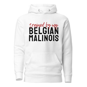 Belgian Malinois Hoodie, Dog Sports Sweatshirt, Malinois Mom Dad Gift, Christmas Gift for K9 Handler, Funny Malinois Shirt, Malinois Gifts