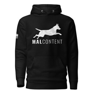 Belgian Malinois Hoodie, Malinois Sweatshirt for Women, Belgian Malinois Gifts for Men, Dog Trainer Sweatshirt, Gift for K9 Dog Handler
