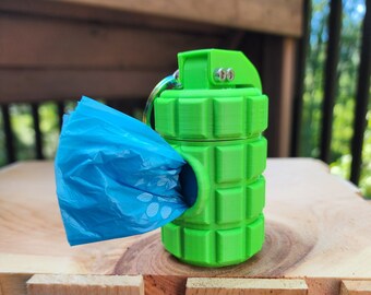 Grenade Dog Poop Bag Holder, K9 Gift