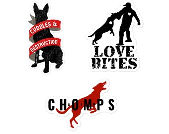 Belgian Malinois sticker, malinois gifts, thank you gift for dog lover, malinois decal, laptop stickers dog, dog sticker pack, malinois mom