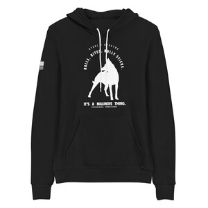 Belgian Malinois Dog Lover Hoodie | Balls Bites Bully Sticks | Dog Owner Gift