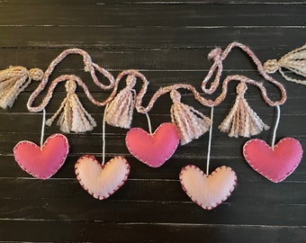 Valentine’s Heart Garland