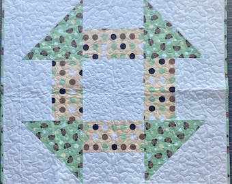 Handmade Baby Quilt featuring Pirates or Monkeys