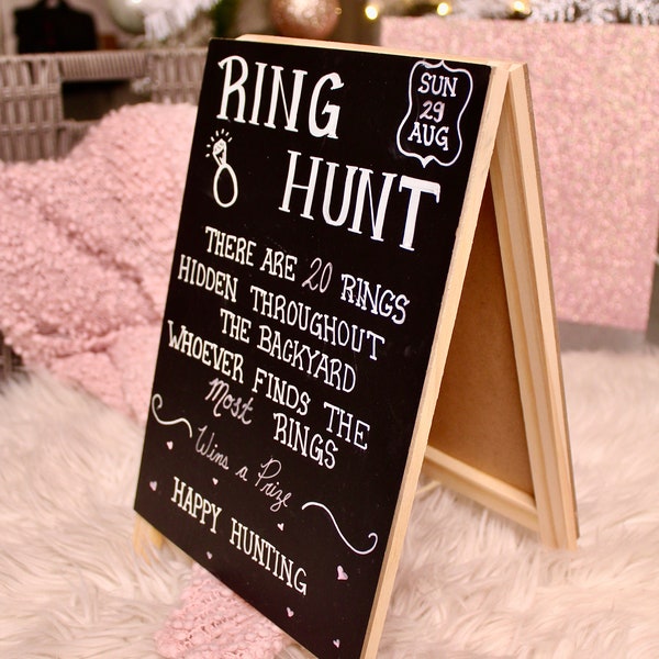 Bridal Shower ~ Bridal Party Game ~ Ring Hunt