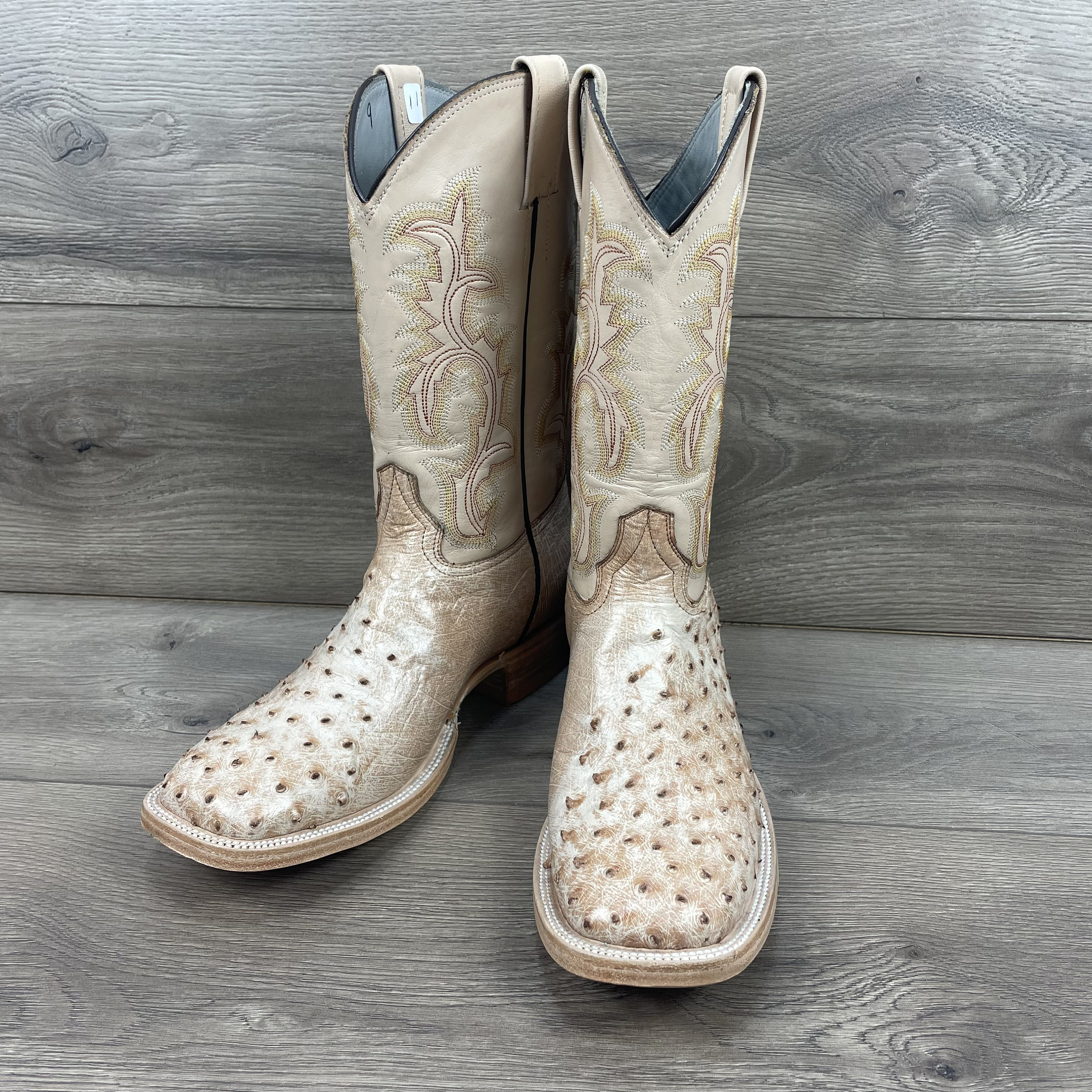 flat square toe cowboy boots