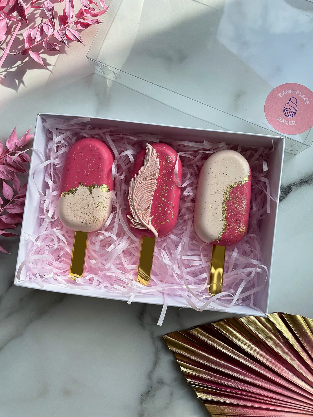 Luxury Cakesicles/cake Pops Personalized to Any Occasion. Wide Range of