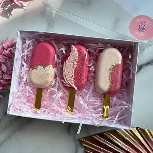 Luksusowe Cakesicles/Cake pops personalizowane na każdą okazję. Szeroka gama dostępnych kolorów!