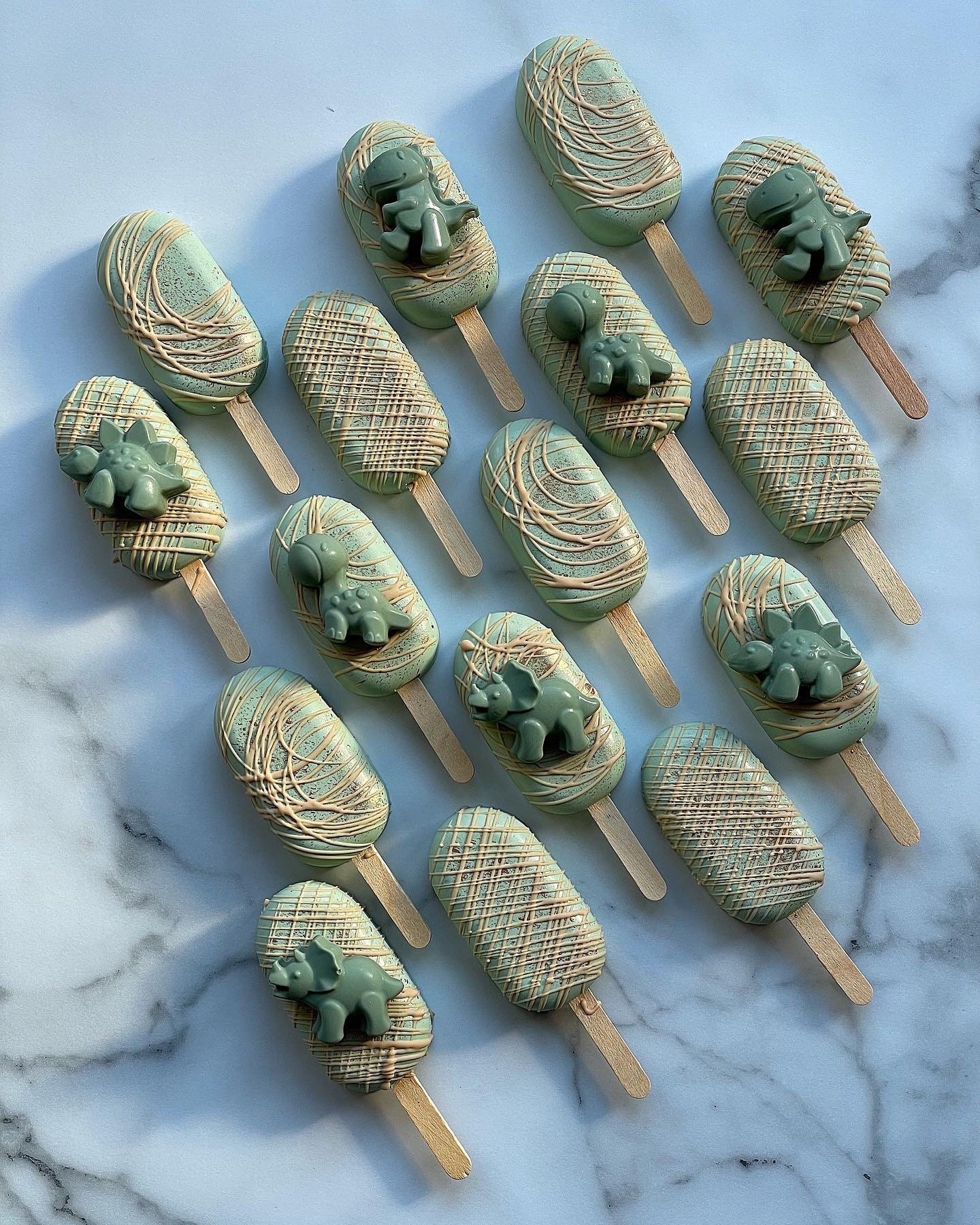 Luxury Dinosaurs Party Favours Cakesicles/cake Pops Price is per Item