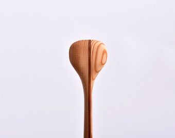 handmade organic wooden spoon original designed wooden spoon Sunset HELWELL wooden spoon 1st collection czech wood work