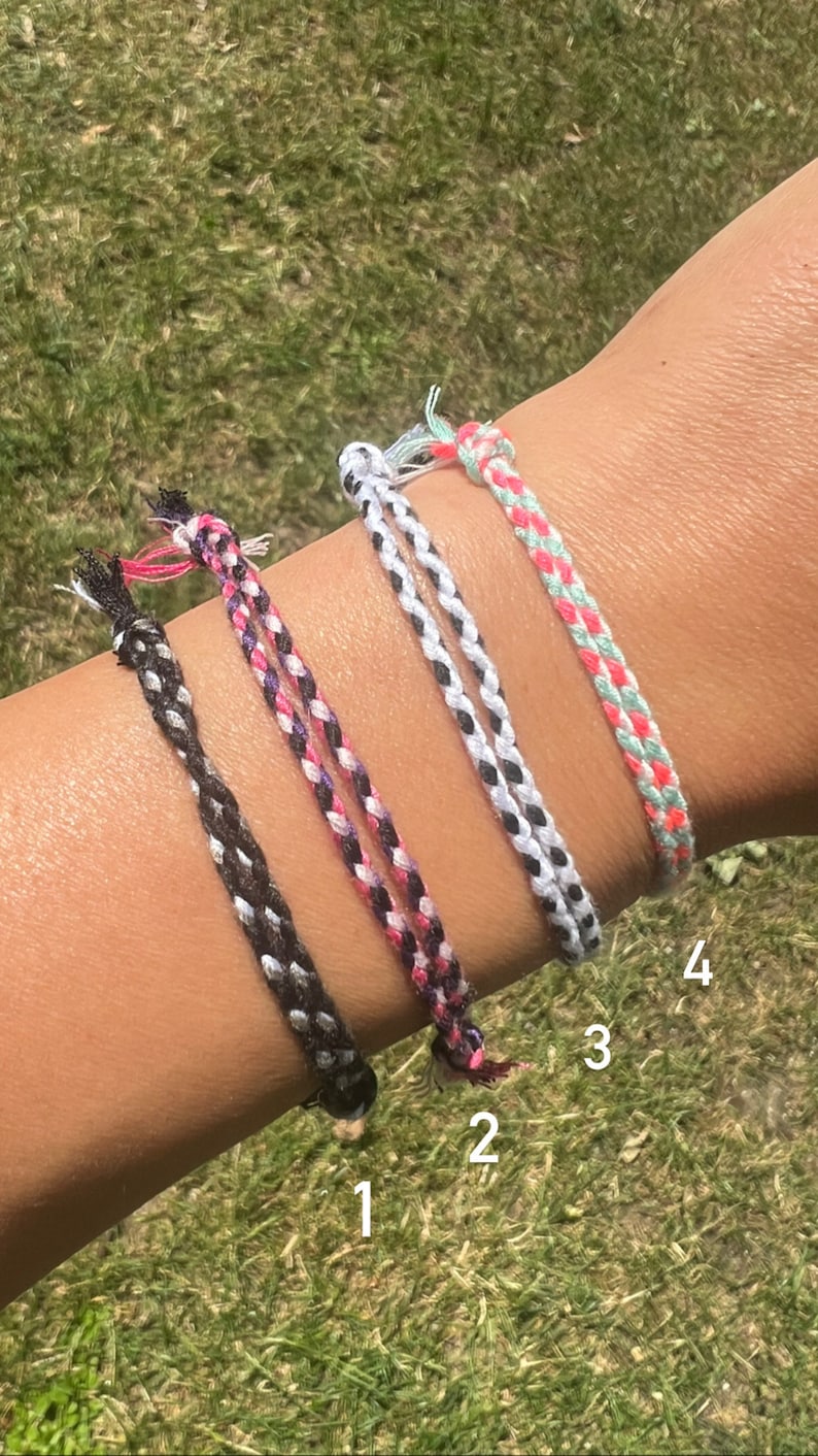 Tibetisches Armband geflochten Bild 3