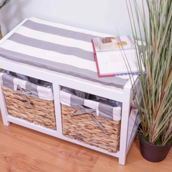 Storage Bench Seat Etsy UK