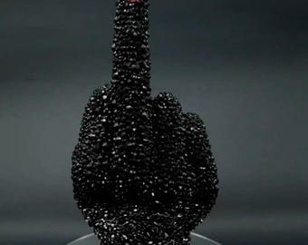 Ornement strass pour majeur