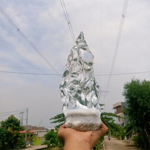 2824 gr of rough Andara Crystal Clear Diamond Milky Monatomic for Meditation